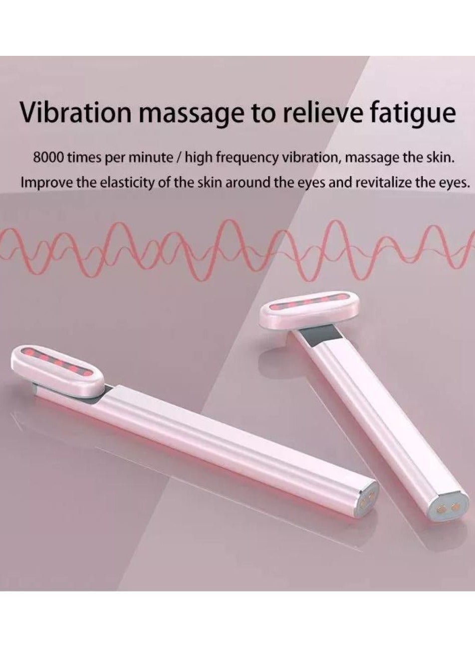 4-in-1 Facial Wand Red Light Therapy for Face and Neck