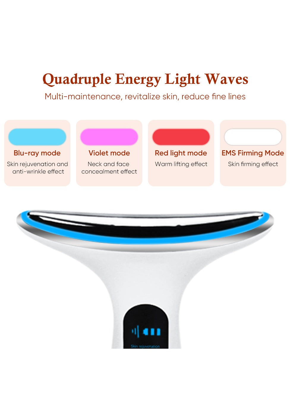 EMS Microcurrent Face Neck Beauty Device