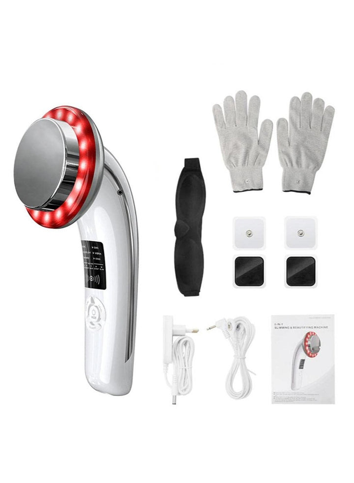 Deep Facial Clean Machine + EMS Slimming LED Therapy Facial Massager + 5 in 1 Face Lift Device + Face Nano Mist Spray