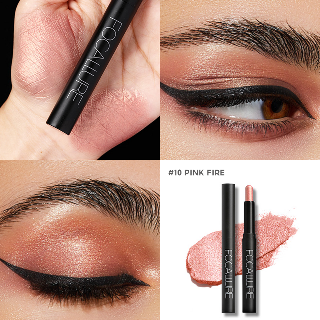 Shimmer Cream Eyeshadow Stick #10 Pink Fire