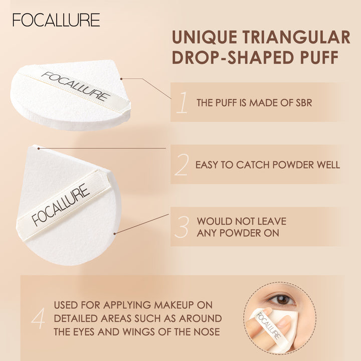 Focallure Oil-Control Pressed Powder #001