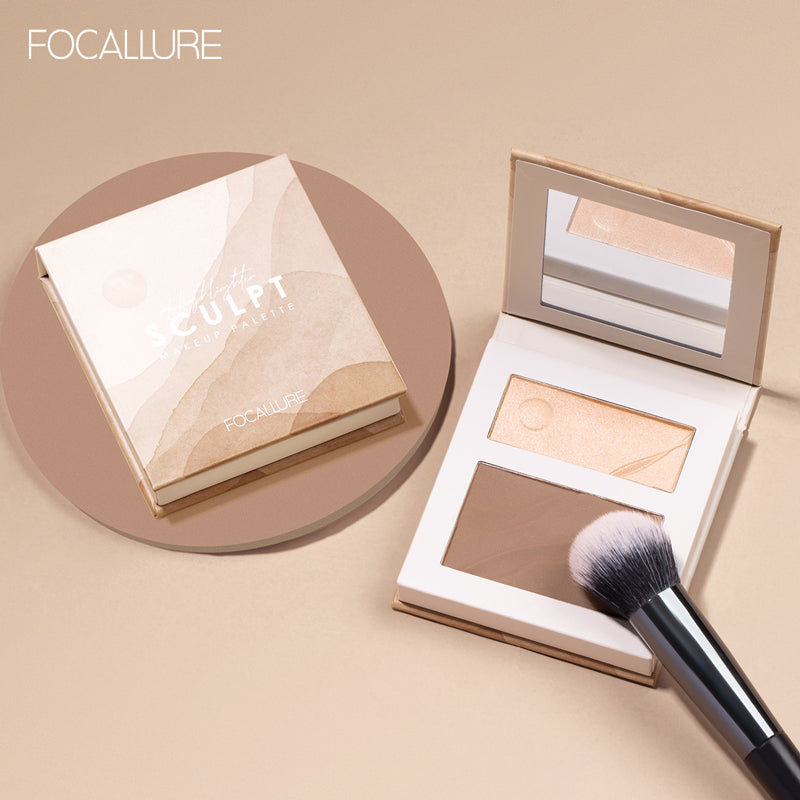 Highlight &Contouring Palette- #2 Champagne Pop