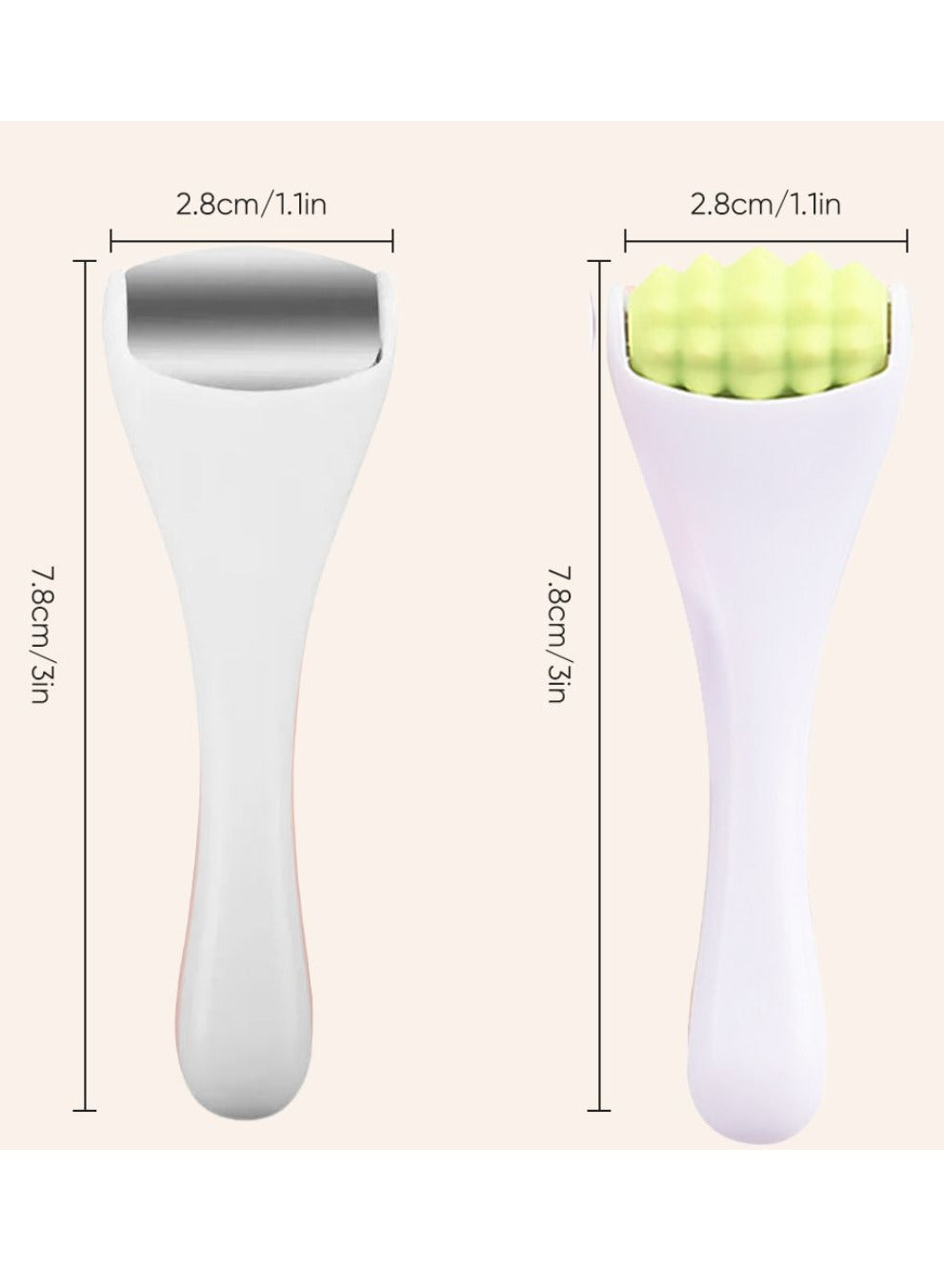 Silicone Mini Face Roller Derma Roller for Face and Body