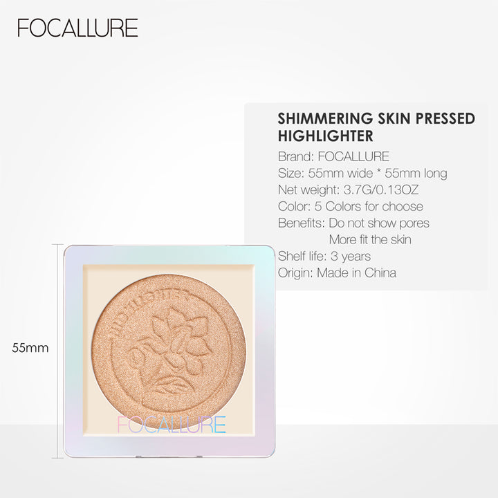 Shimmering Skin Pressed Highlighter-HS01