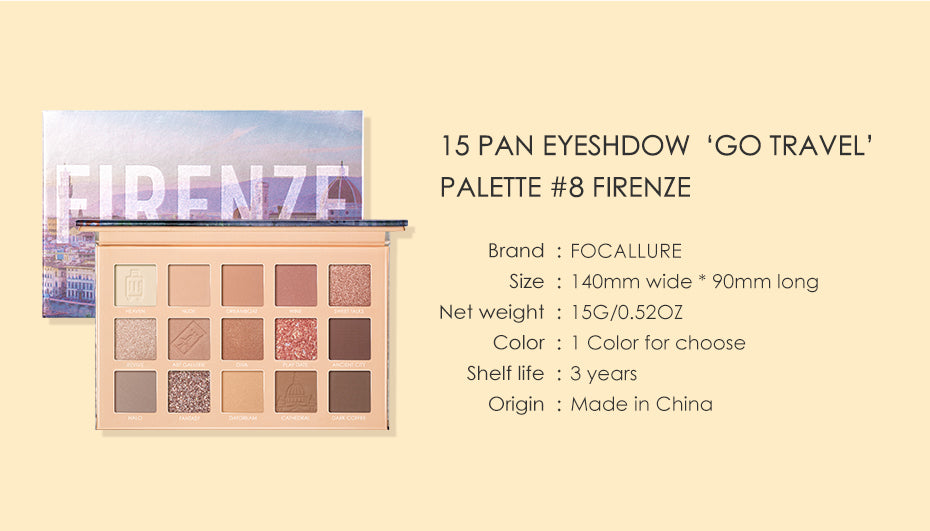 Focallure GO TRAVEL Eyeshadow Palette – Hi Paris