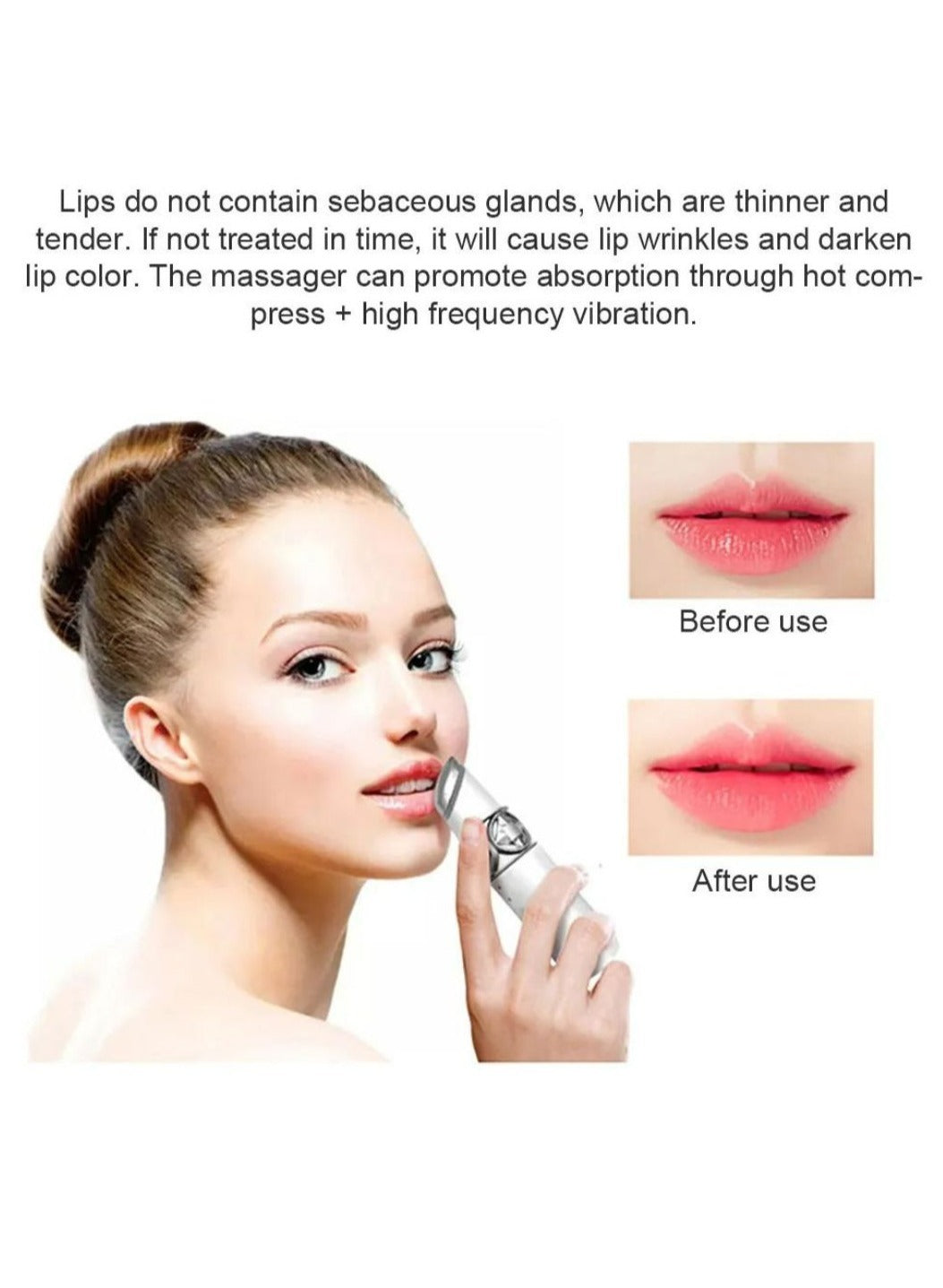 V- Face Shaping Massager Facial Lifting Machine Plus Dark Circle Removal Pen Vibration Wand