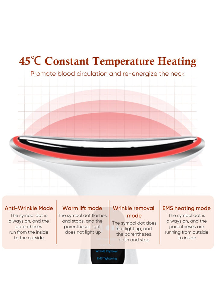 EMS Microcurrent Face Neck Beauty Device