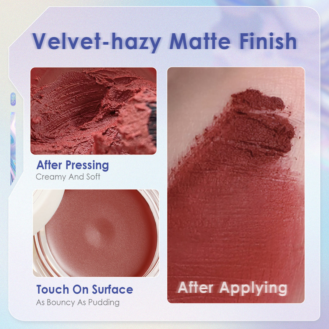 Velvet Hazy Matte Creamy Lip & Cheek Duo Lip Cream -D10