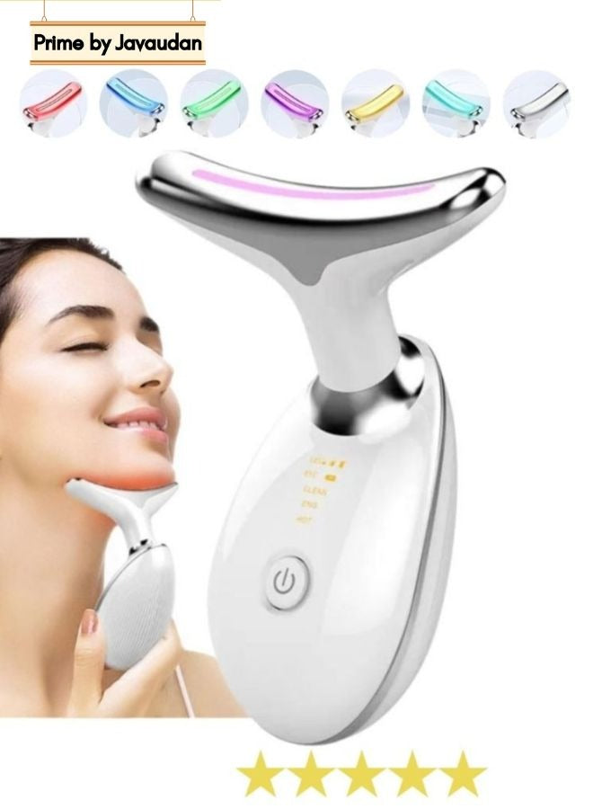 Premium 7 Color Face Massager Beauty Machine, Double Chin Therapy Facial Lifting Massager