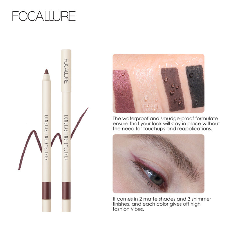 Focallure Waterproof Soft Gel Eyeliner Pencil #3 Fairy Dust