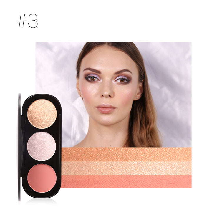 Blush & Highlighter Palette #3