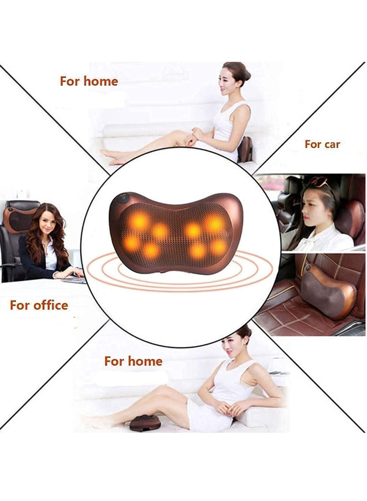 Multifunction Massage Pillow with 8 Massager Heads