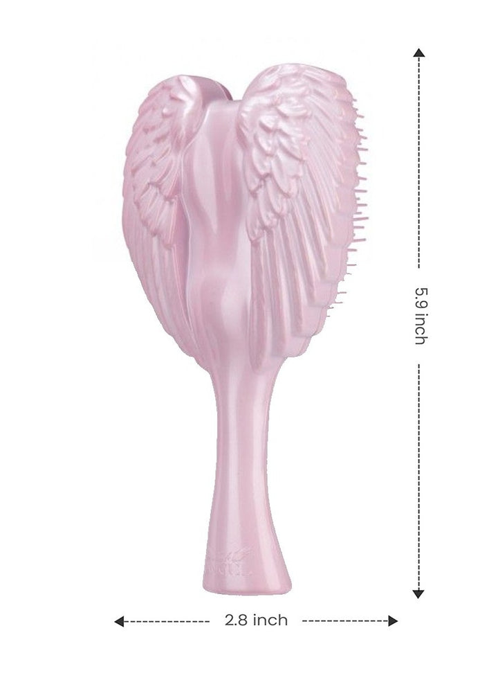 Prime Wet Tangle Detangler Hairbrush comb -Gloss Pink Bristles