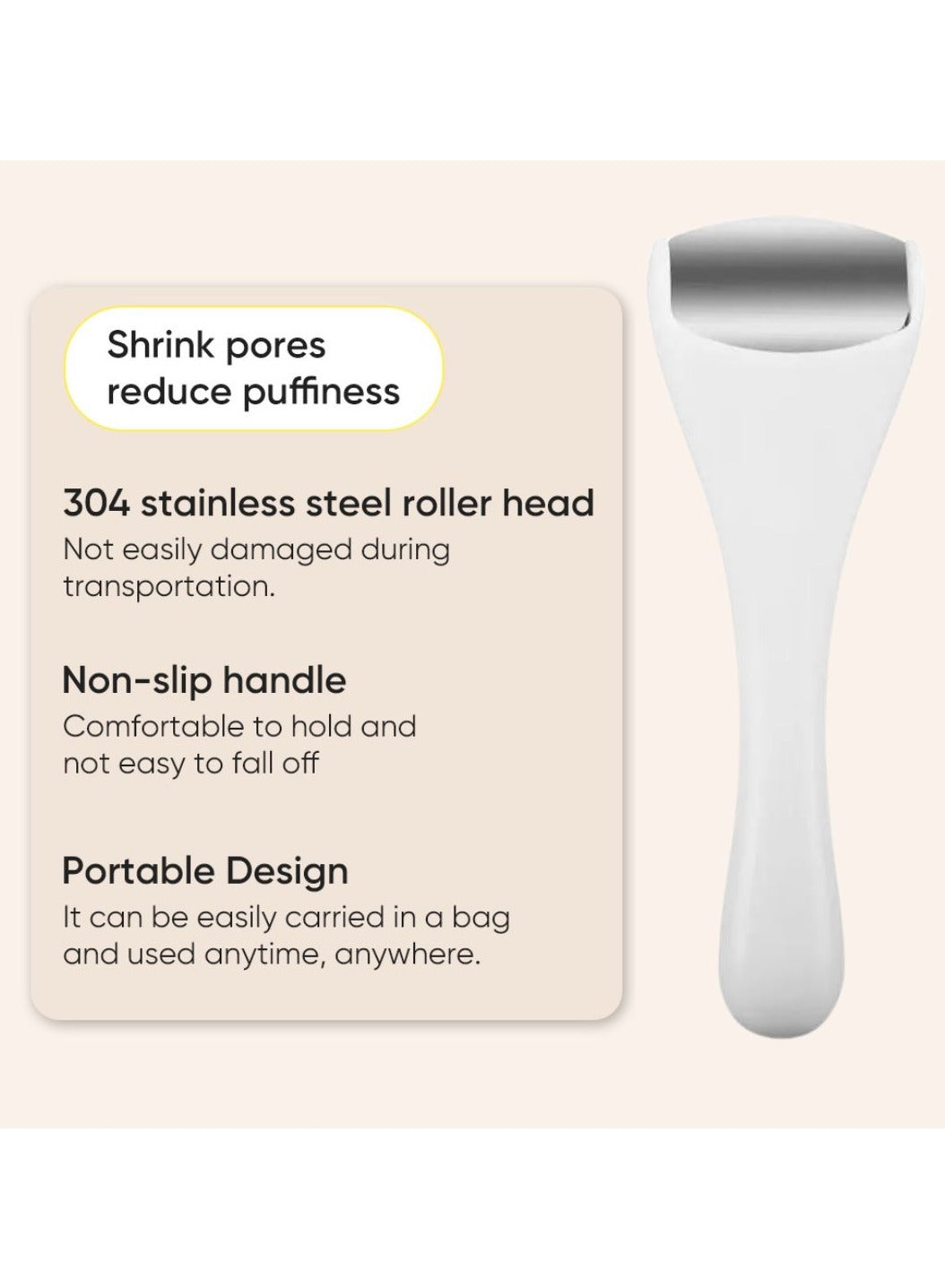 Silicone Mini Face Roller Derma Roller for Face and Body