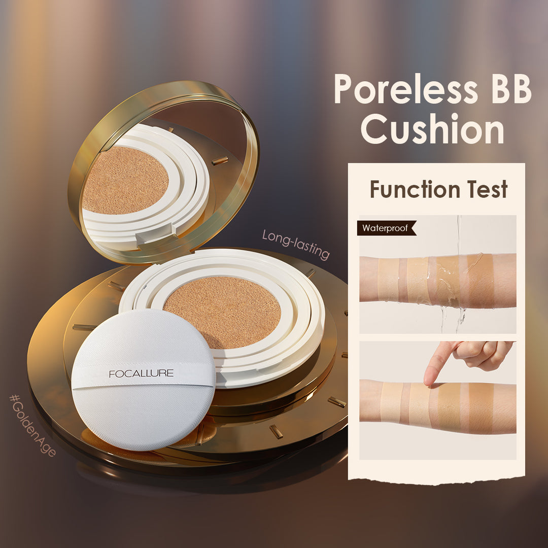 Poreless Matte Air Cushion Foundation-101 Light Beige