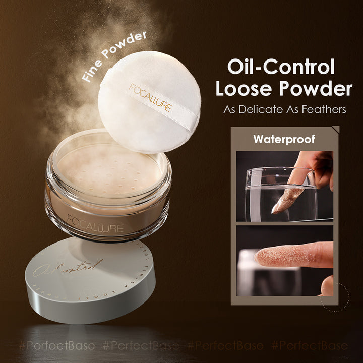 Oil-Control Poreless Matte Loose Powder-#01 Translucent