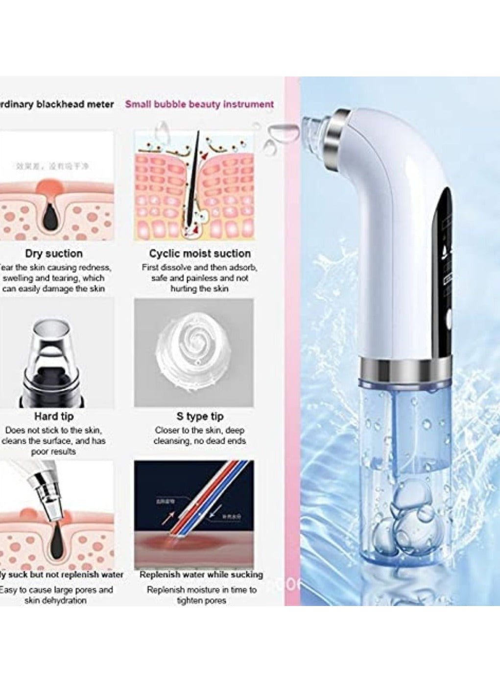 Bubble Beauty Instrument Blackhead Remover