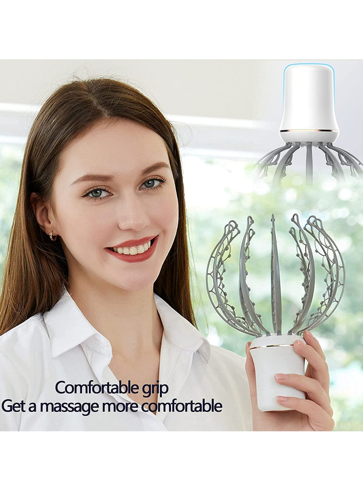 Rechargeable Scalp Massager Hair Stimulation & Stress Relief