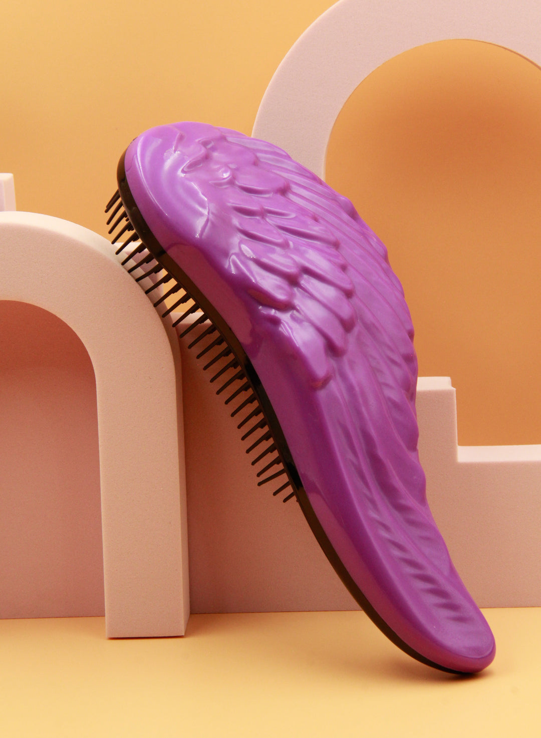 Prime Wing Tangle Scalp Massager Hair Brush - Purple