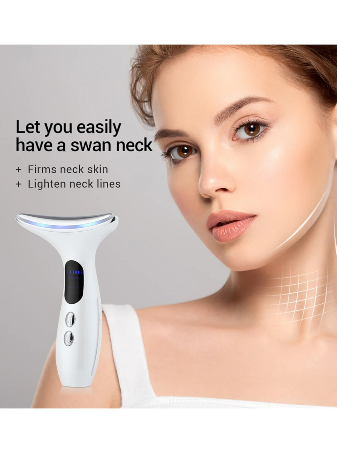 EMS Microcurrent Face Neck Beauty Device