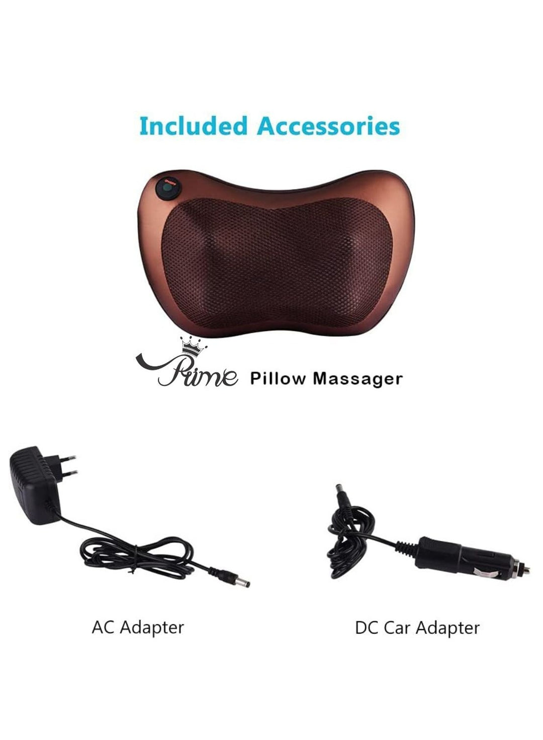 Multifunction Massage Pillow with 8 Massager Heads