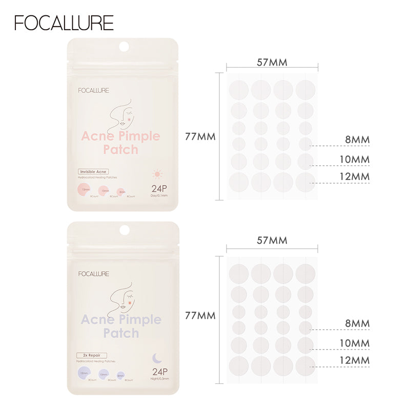 Invisible Acne Pimple Patch for Night Use 2 Pcs