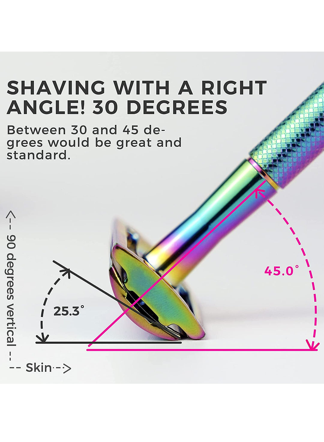 Double Edge Safety Razor for Women Men