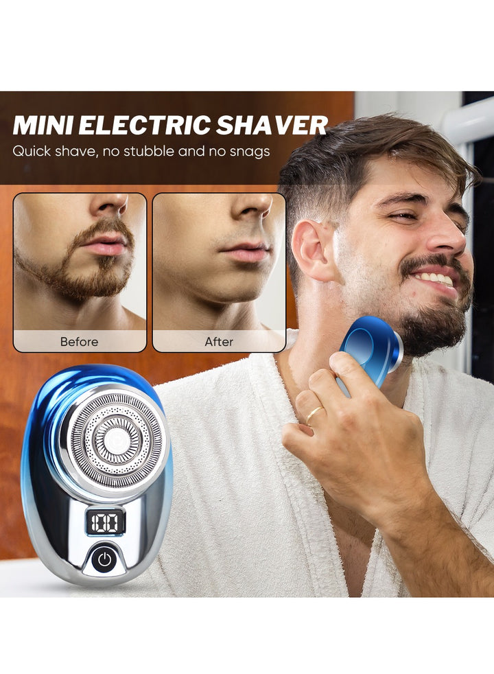 Mini Electric Razor Wet and Dry Washable Trimmer for Men