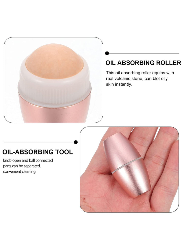 Oil- Absorbing Reusable Volcanic Face Roller