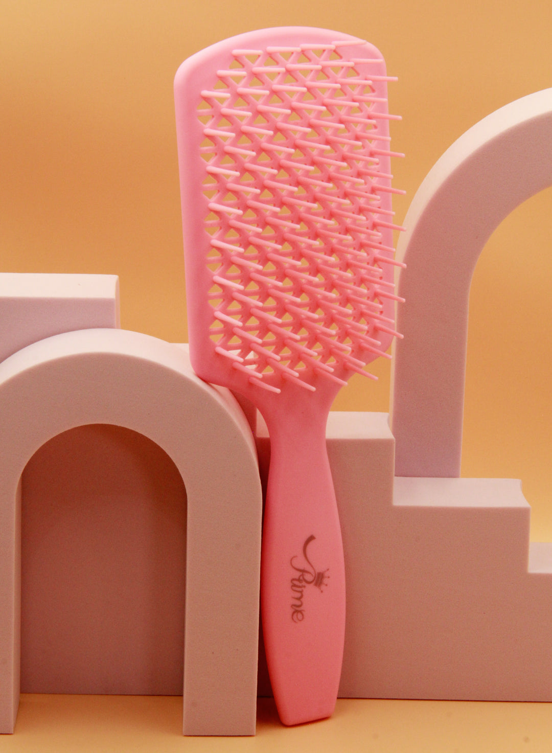 Wet Curly Detangling Hair Scalp Massage Comb- Pink