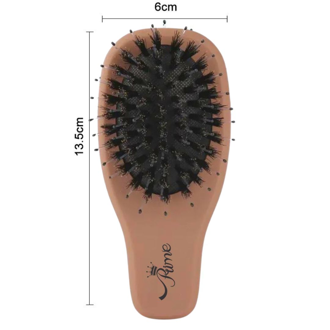 Prime The Ultimate Mini Detangler Hairbrush for Wet Hair and Dry Hair