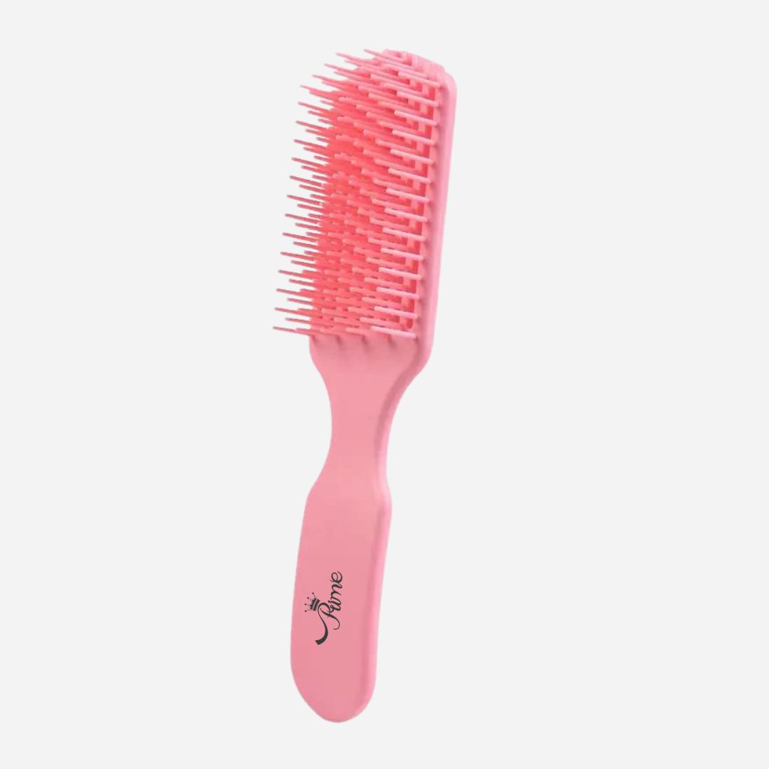 Anti-Static Comb Detangling Mini HairBrush - Pink