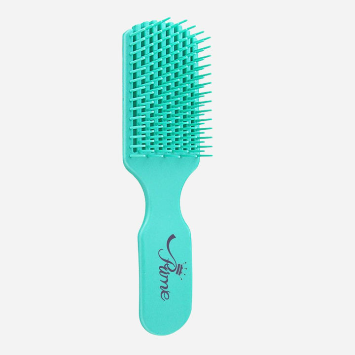 Anti-Static Comb Detangling Mini HairBrush - Green