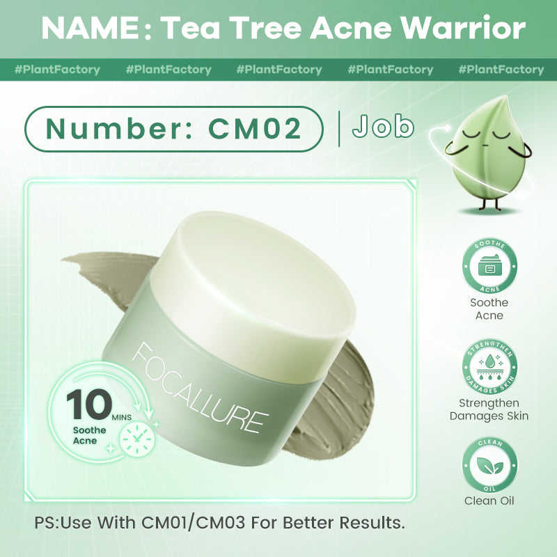 Tea Tree Clay Mask – 9g