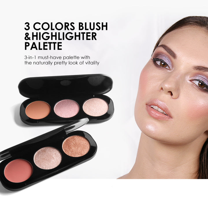 Blush & Highlighter Palette #2