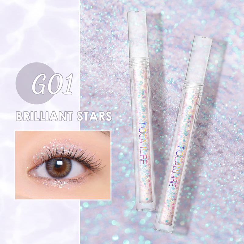 Glittering Liquid Eyeshadow-#G01 Brilliant Stars