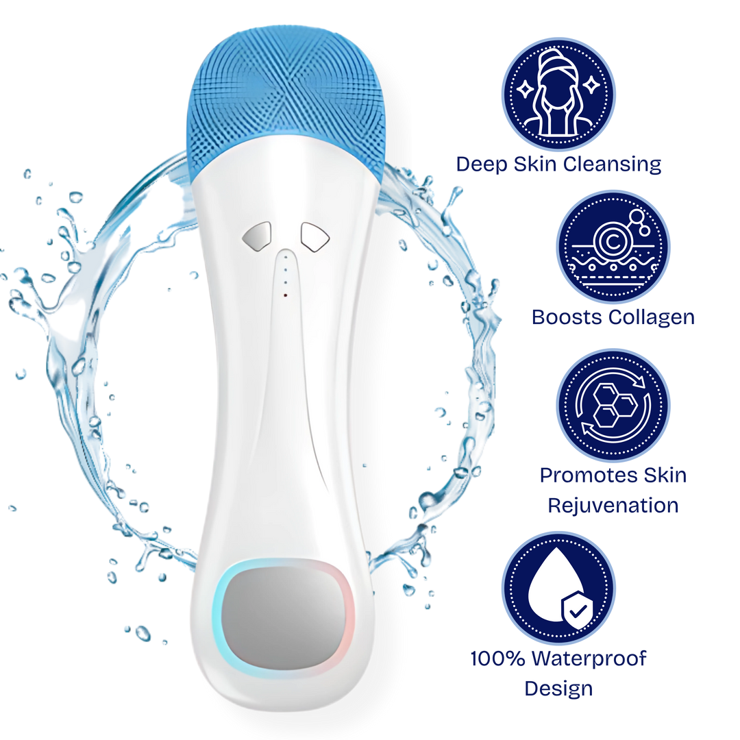 Facial Cleansing Brush Waterproof Electric Rechargeable
