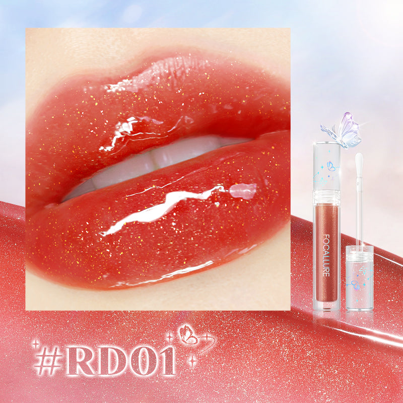 Watery Glow Lipgloss - #RD01