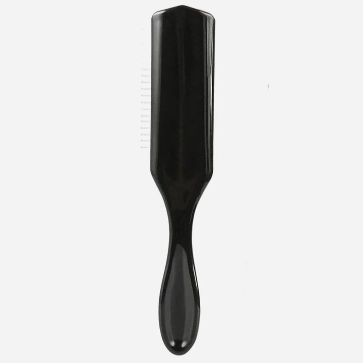 Detangling  Styling Curling Round Hair Brush - Black Red