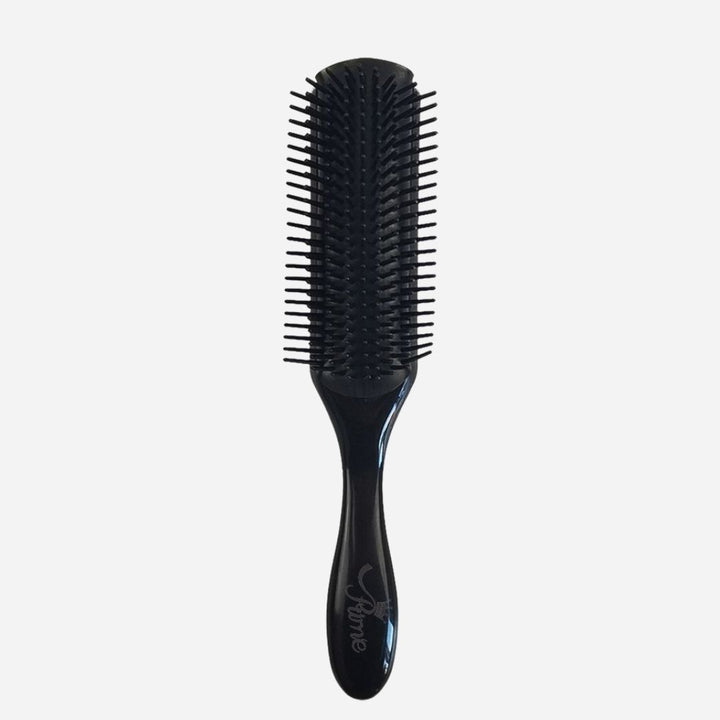 Detangling  Styling Curling Round Hair Brush - Black