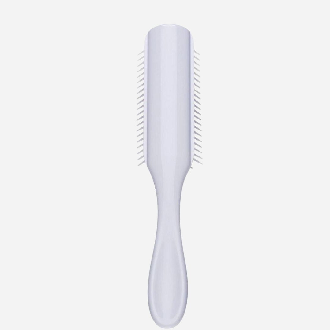 Detangling  Styling Curling Round Hair Brush - White Red