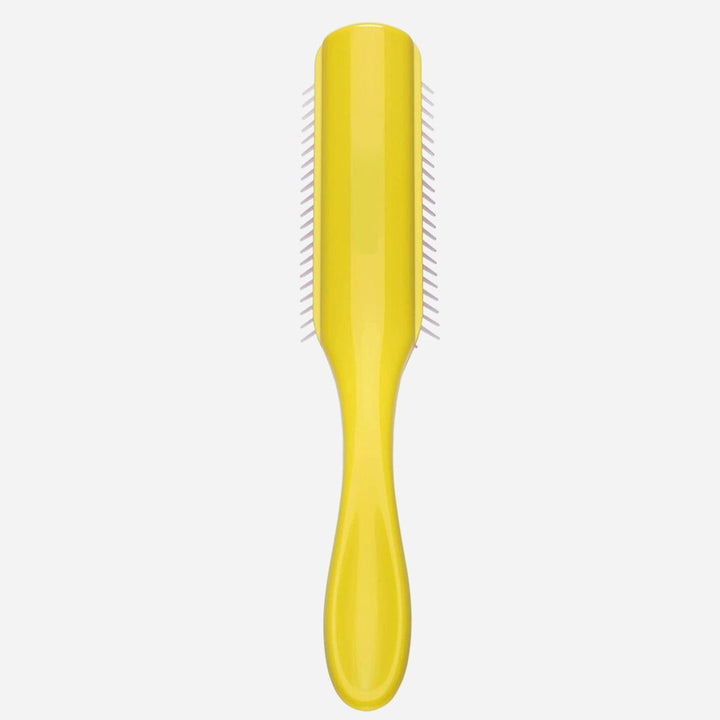 Detangling  Styling Curling Round Hair Brush - Yellow Red