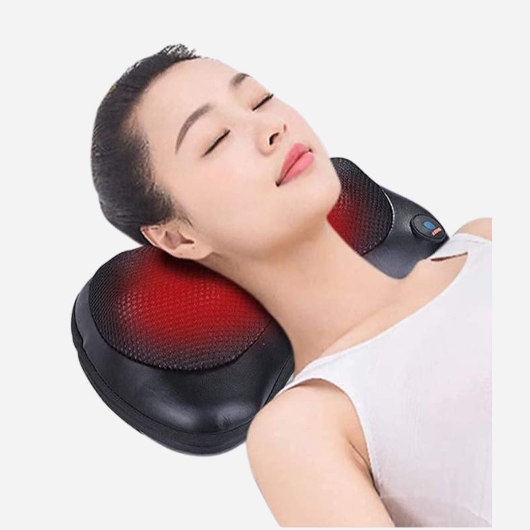 Multifunction Massage Pillow with 8 Massager Heads