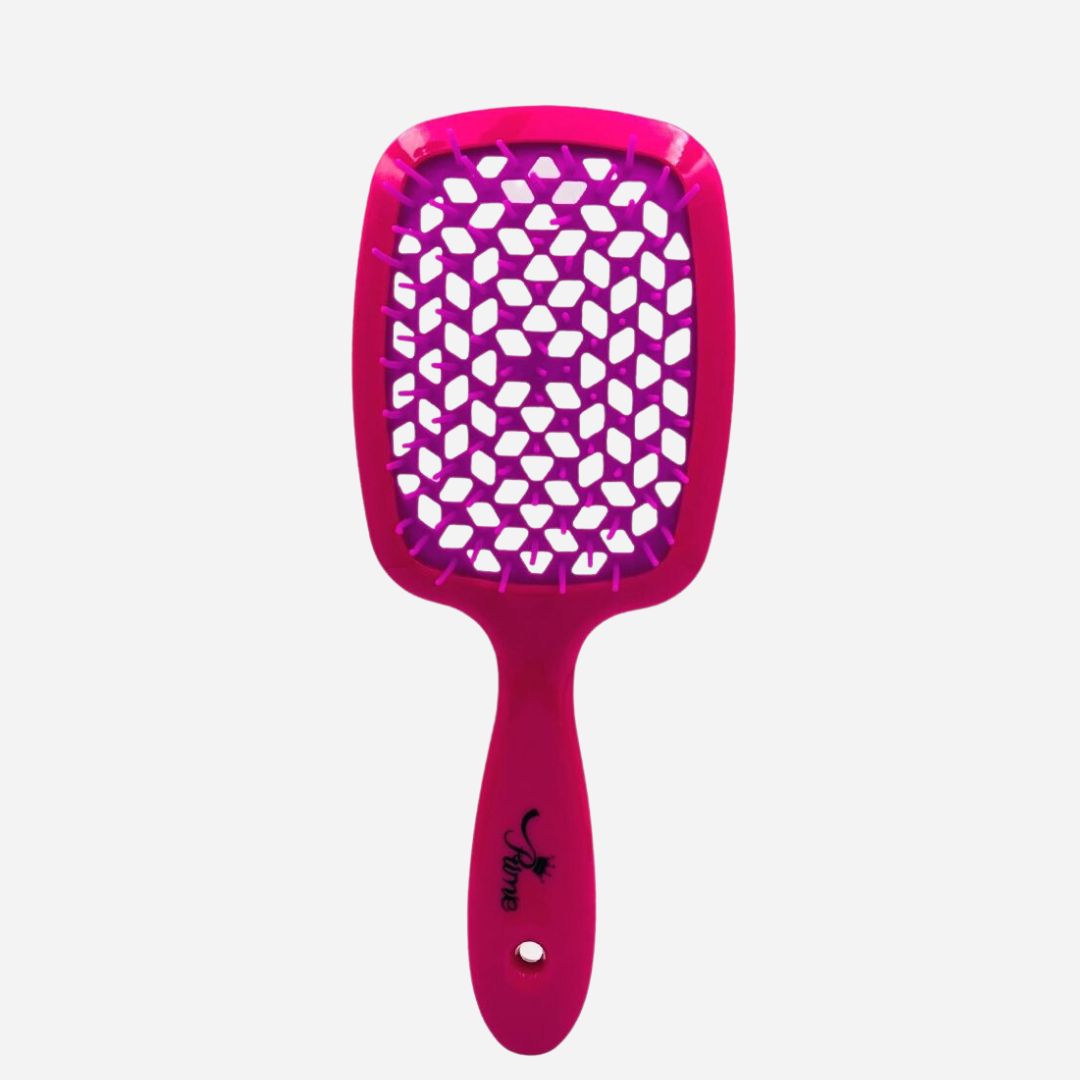 Hair Brush Professional Detangler Superbrush for Men and Women - Pink