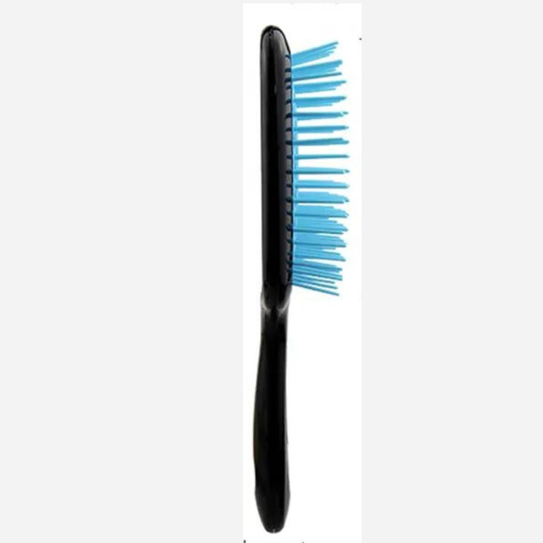 Hair Brush Professional Detangler Superbrush for Men and Women - Black Blue