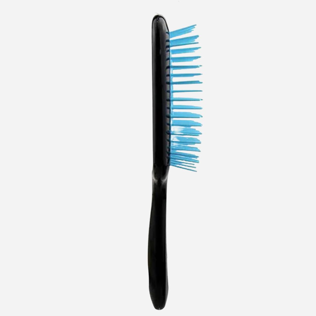 Hair Brush Professional Detangler Superbrush for Men and Women - Black Blue