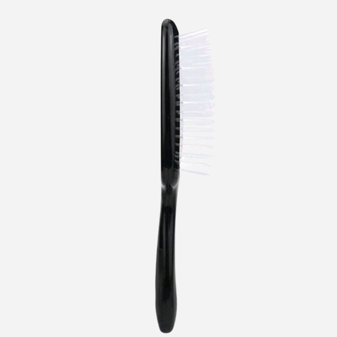 Hair Brush Professional Detangler Superbrush for Men and Women - Black White