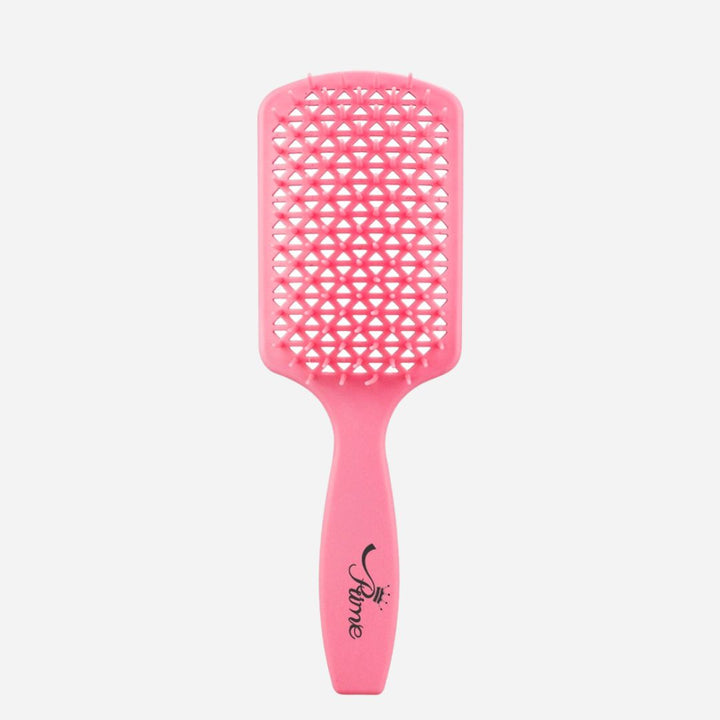 Wet Curly Detangling Hair Scalp Massage Comb- Pink