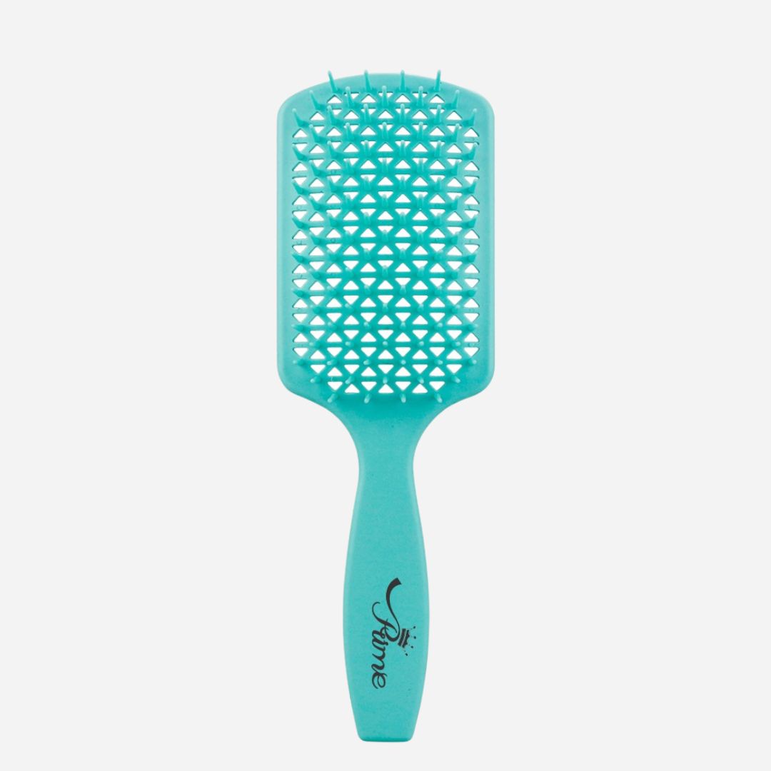 Wet Curly Detangling Hair Scalp Massage Comb- Green