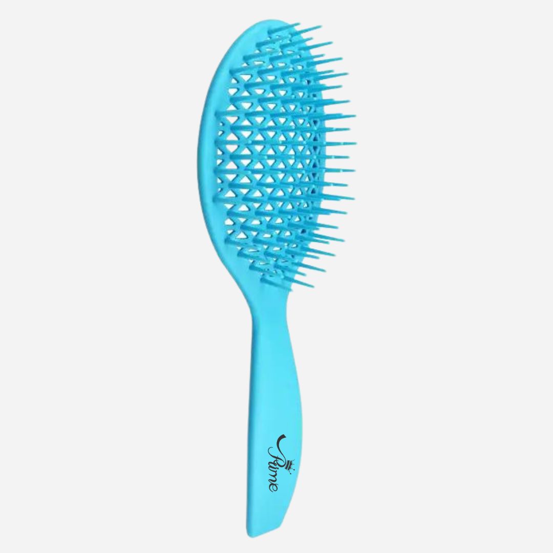 Wet Curly Detangling Hair Scalp Massage Comb- Blue